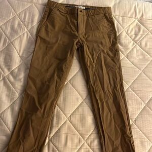 Zara dark khaki mens pants